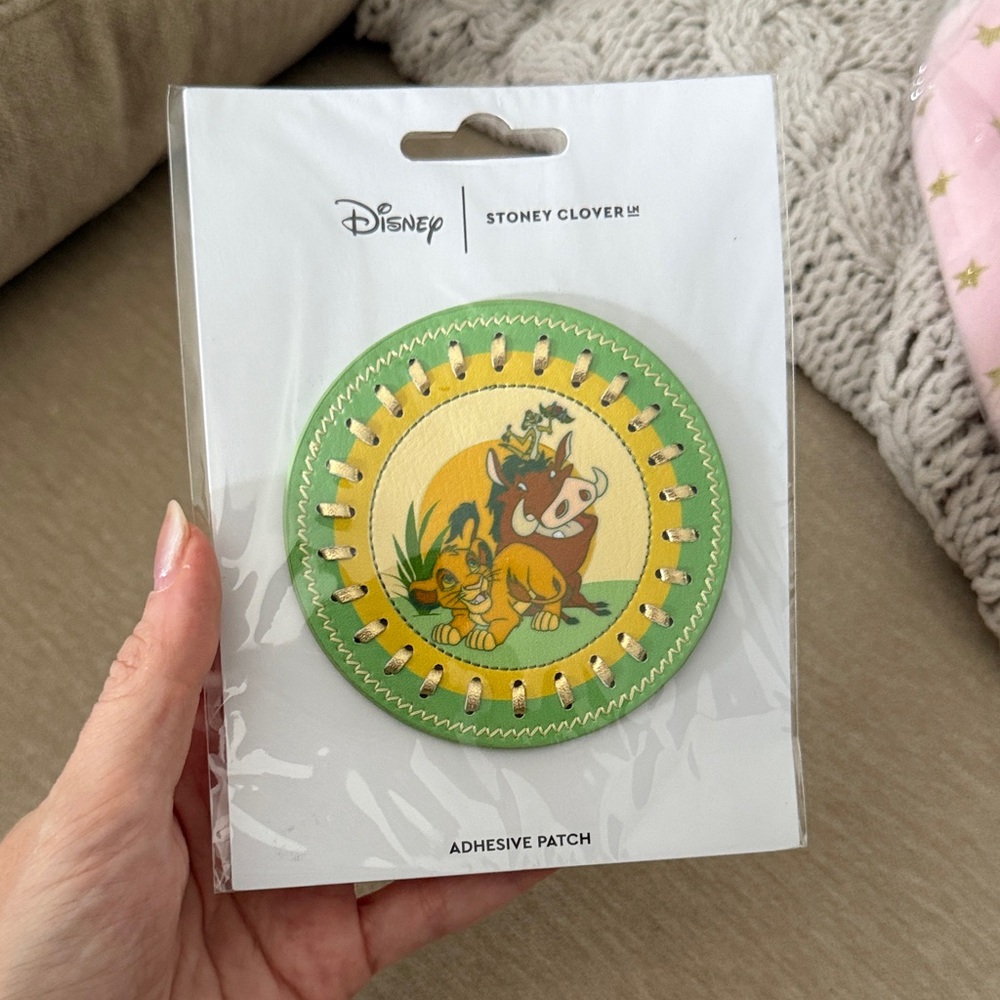 Disney Stoney Clover Lion King Adhesive Patch. Brand new.